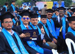 جامعة العلوم والتكنولوجيا بصنعاء تحتفل بتخريج 750 طالباً وطالبة من مختلف التخصصات الطبية والهندسية والإدارية 